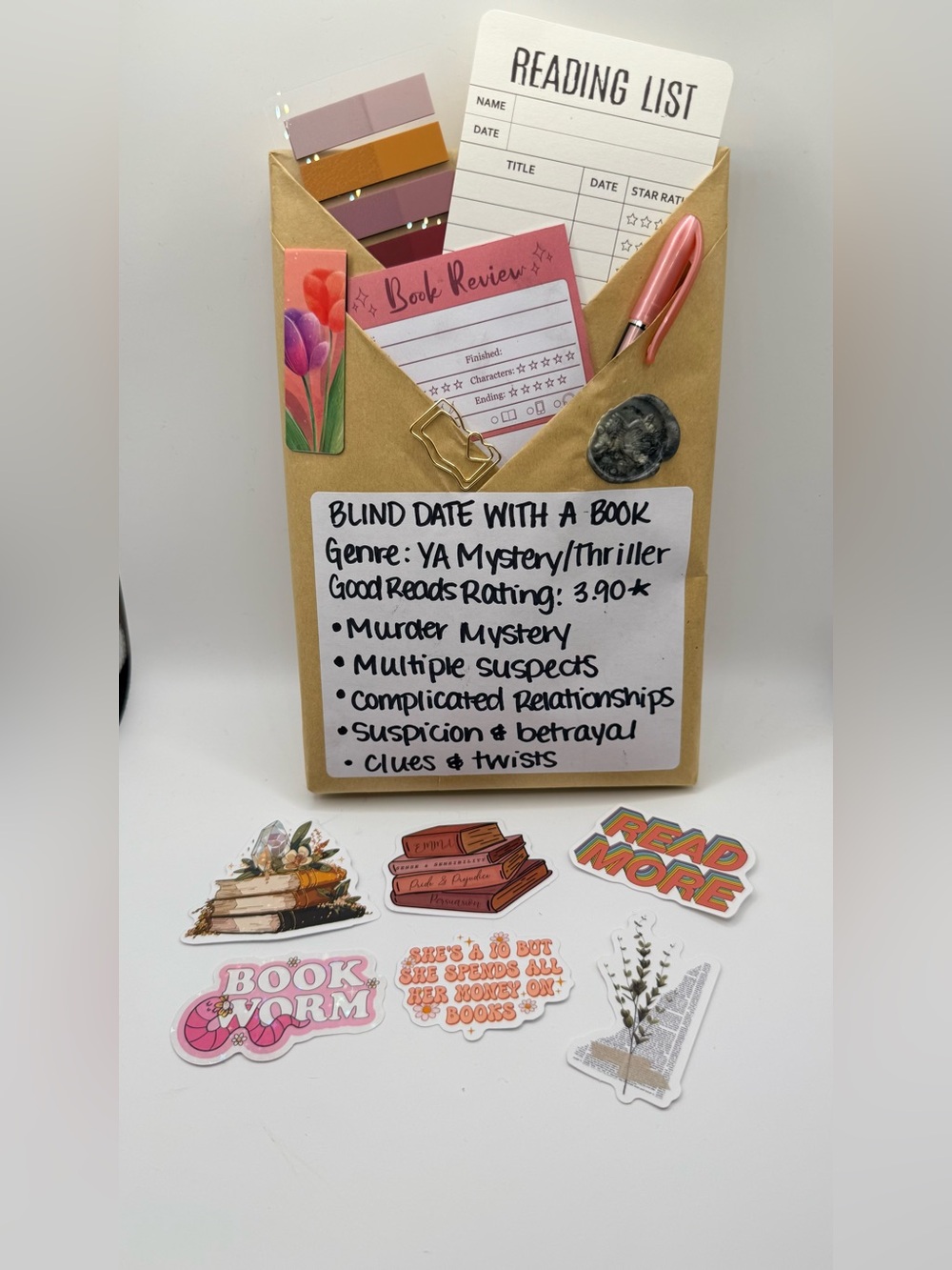 Blind Date With A Book #31 - YA Mystery/Thriller Bookish Set